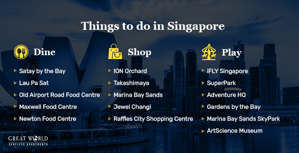 Rent Apartment in Singapore Things To Do