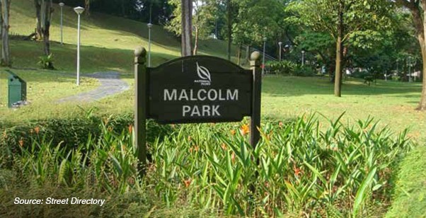 Malcolm Park Sign