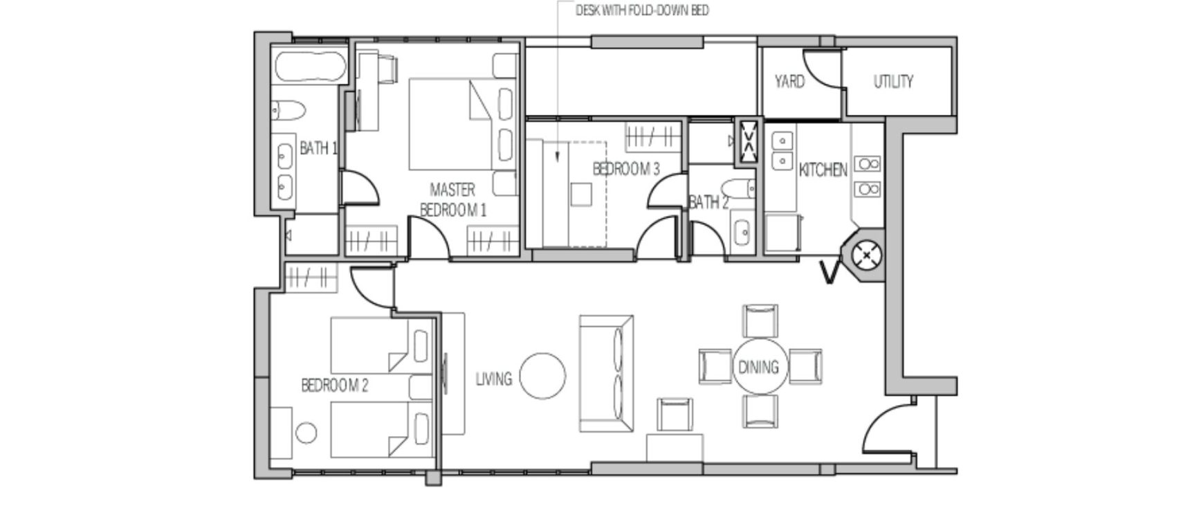 3G Reno Floorplan